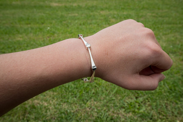 Nail Bracelet - Sterling Silver